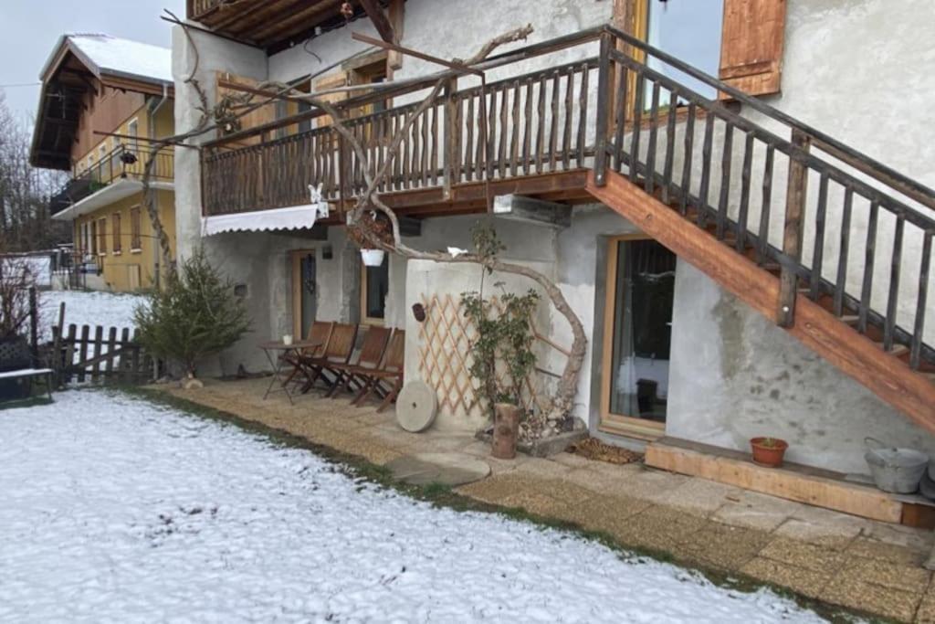 Dans Hameau, Pres Des Pistes Logement De Plein Pied Au Calme Taninges Extérieur photo